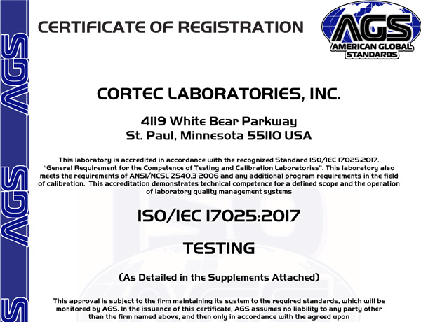 17025实验室认证